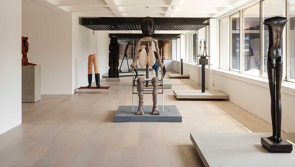 Encounters: Giacometti x Huma Bhabha