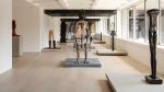 Encounters: Giacometti x Huma Bhabha, installation view, Barbican Art Gallery, 8 May - 10 August 2025. © Max Creasy / Barbican Art Gallery.