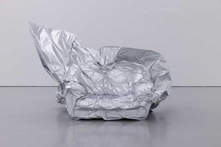 Sophia Al-Maria and Lydia Ourahmane. Fly Tip, 2024. Installation view, Grey Unpleasant Land at Spike Island, Bristol, 2024. Photo: Rob Harris.