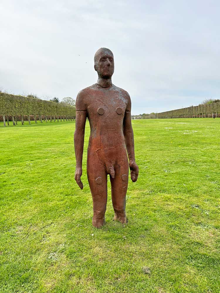 Antony Gormley: Time Horizon, Houghton Hall, Norfolk, 21 April – 31 October 2024. Photo: Martin Kennedy.