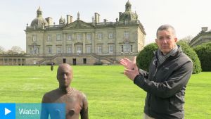 Probably the UK’s best-known contemporary sculptor, Gormley has created a new ‘field’ of 100 life-size cast-iron versions of himself at the historic Houghton Hall in Norfolk, where he talked to us about the work