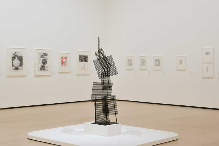 Gego: Measuring Infinity, installation view, Guggenheim Bilbao, 7 November 2023 – 4 February 2024.