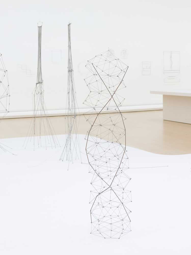 Gego: Measuring Infinity, installation view, Guggenheim Bilbao, 7 November 2023 – 4 February 2024.