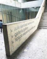 The School of Economics building at the Università Commerciale Luigi Bocconi, a muscular and monumental but welcoming space. Photo: Veronica Simpson.