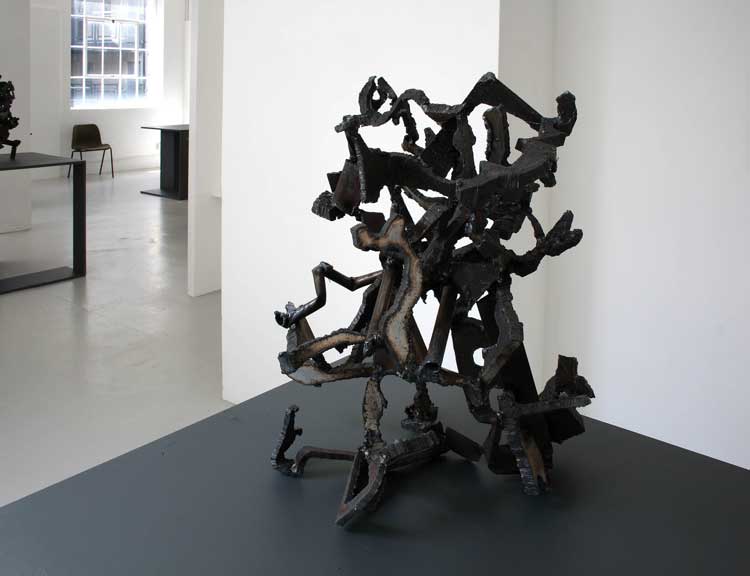 Robin Greenwood, S.3817, 2022. Steel, height approx 70 cm. Image courtesy of the artist.