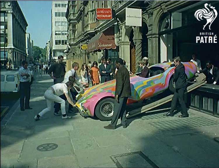 Art On Wheels, 1966. Video, 01:26 mins. Courtesy of British Pathé Archive.