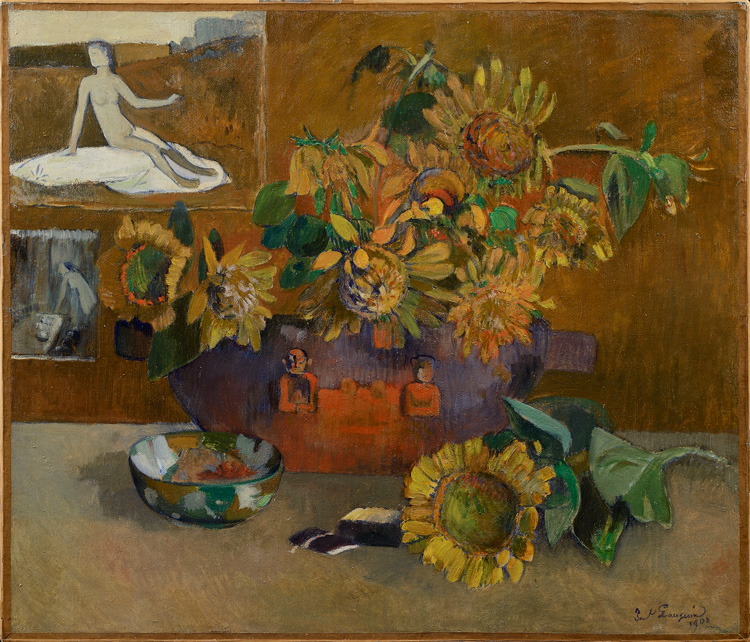 Paul Gauguin, Still Life with ‘Hope’, 1901. Oil on canvas, 66 × 77 cm. Private collection - Milano, Italy © Photo courtesy of the owner.