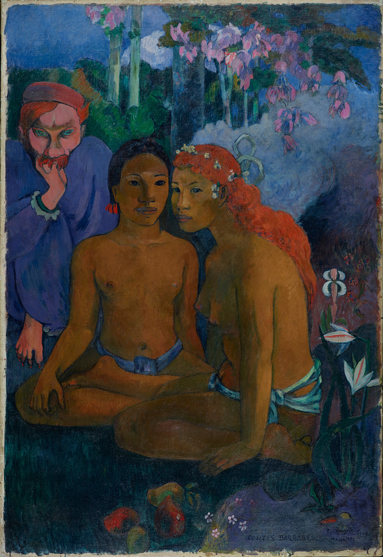 Paul Gauguin, Barbarian Tales, 1902. Oil on canvas, 131.5 × 90.5 cm. Museum Folkwang Essen (Inv. G 54) © Museum Folkwang Essen / ARTOTHEK.