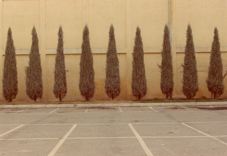 Luigi Ghirri. Modena, 1973. Vintage c-print, 13 x 19.1 cm (5 1/8 x 7 1/2 in). © Estate of Luigi Ghirri. Courtesy the Estate, Matthew Marks Gallery, New York, Los Angeles, and Thomas Dane Gallery.