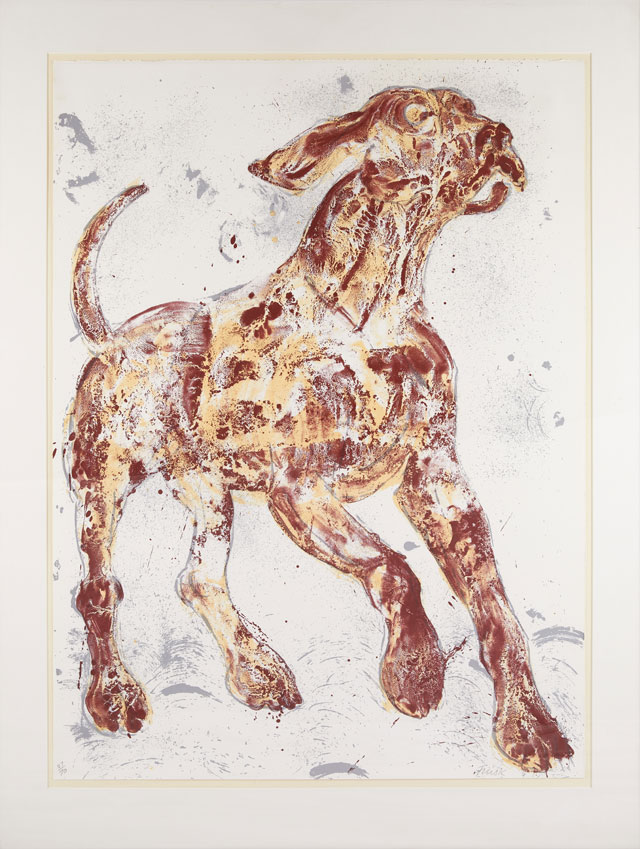 Elisabeth Frink, Dog, 1988. © The Executors of the Frink Estate and Archive. All rights reserved, DACS 2019.
