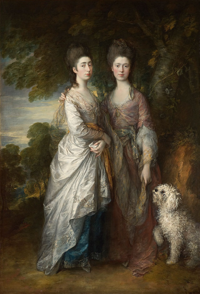 Thomas Gainsborough. Margaret and Mary Gainsborough, c 1774. Oil on canvas. Private collection.