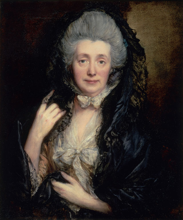 Thomas Gainsborough. Margaret Gainsborough, the Artist’s Wife, c1777. Oil on Canvas. The Samuel Courtauld Trust, The Courtauld Gallery.