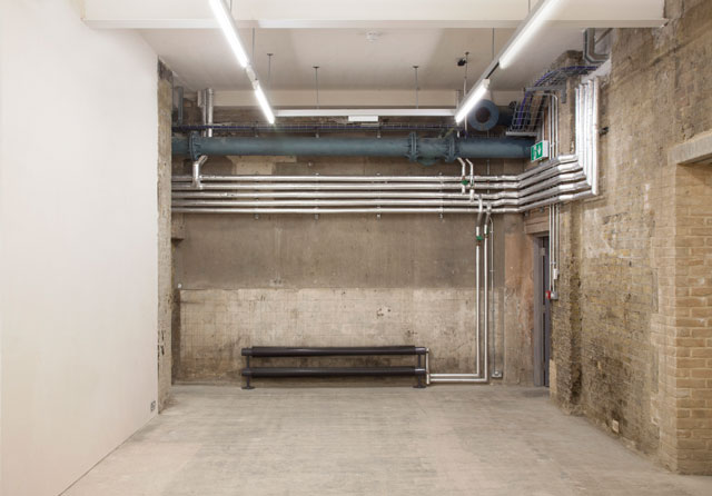 Goldsmiths Centre For Contemporary Art, basement gallery. Image courtesy of Assemble.