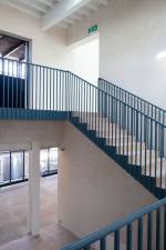 Goldsmiths Centre For Contemporary Art, stairwell. Image courtesy of Assemble.