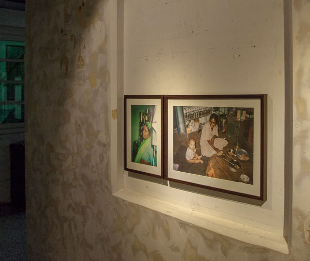 Rajyashri Goody. Eat With Great Delight, installation view, Clark House Initiative, Mumbai, 2018.