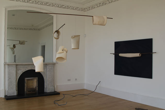 Katinka Bock, Radio Piombino, installation view at The Common Guild, Woodlands Terrace. Photograph: David Gibson.