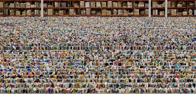 Andreas Gursky. Amazon, 2016. Inkjet-Print, 207 x 407 x 6.2 cm. © Andreas Gursky/DACS, 2017. Courtesy: Sprüth Magers.