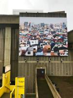 Andreas Gursky at Hayward Gallery 25 January – 22 April 2018. Exterior view. Photograph: Martin Kennedy.