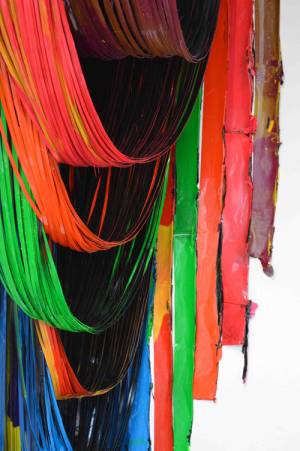 Jonathan Gabb: Opera Rose. Installation view at A Brooks Art, London.