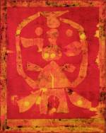Vasudeo Santu Gaitonde. Untitled, 1989. Oil on canvas, 50 1/4 x 40 in (127.6 x 101.6 cm). The Lekha and Anupam Poddar Collection. © Solomon R. Guggenheim Foundation, New York. Photograph: Anil Rane.