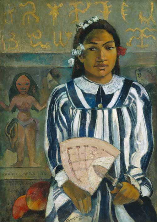 Paul Gauguin. <em>Teha 'amana has many Parents</em>, 1893. Oil on canvas. Art Institute of Chicago, USA. © Art Institute of Chicago, USA.