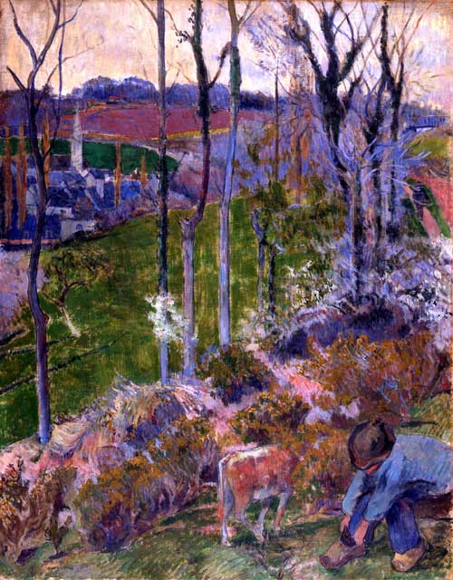 Paul Gauguin, <em>Landscape from Pont-Aven, Brittany</em>, 1888 © Ny Carlsberg Glyptotek, Copenhagen