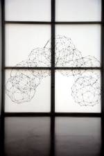 Gego. Siete icosidodecaedros (Seven icosidodecahedrons). c1977. Steel wire. © Fundación Gego. Photograph: Jerry Hardman-Jones.