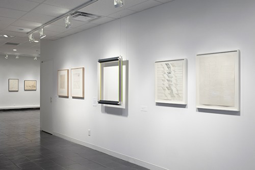 Installation view (2), Gego and Gerd Leufert: a dialogue. Photograph: Peter Butler.