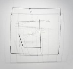 Gego. Dibujo sin papel 85/18 (Drawing without paper 85/18), 1985. Metal and wire. Collection of Maria Cristina and Pablo Henning. Photograph: Peter Butler.