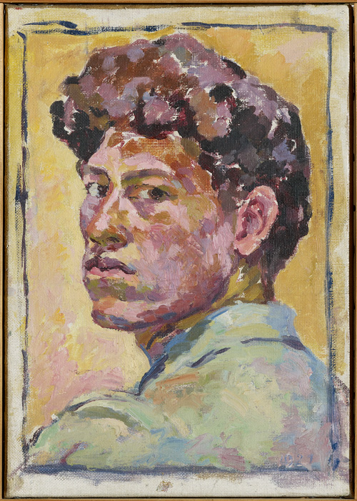 Small Self-portrait by Alberto Giacometti, 1921. Kunsthaus Zurich, Legat Bruno Giacometti © The Estate of Alberto Giacometti (Fondation Giacometti, Paris and ADAGP, Paris) 2015.