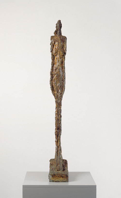 Woman of Venice VIII by Alberto Giacometti, 1956. Kunsthaus Zurich, Alberto Giacometti-Stiftung © The Estate of Alberto Giacometti (Fondation Giacometti, Paris and ADAGP, Paris) 2015.