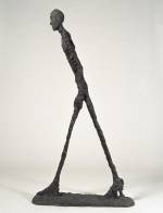 Alberto Giacometti. Walking Man, 1960 (cast 1981). Bronze, 180.5 x 23.9 x 97 cm. Fondation Alberto et Annette Giacometti, Paris © Adagp