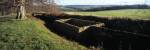 Andy Goldsworthy. <em>Hanging Trees</em>, 2007. Oxley Bank, Yorkshire Sculpture Park. Photo: Jonty Wilde.