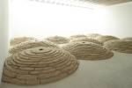 Andy Goldsworthy. <em>Stone Room</em>, 2007. Yorkshire sandstone quarried by Johnsons Wellfield, Huddersfield. Dry stone construction, carved holes. Photo: Jonty Wilde.