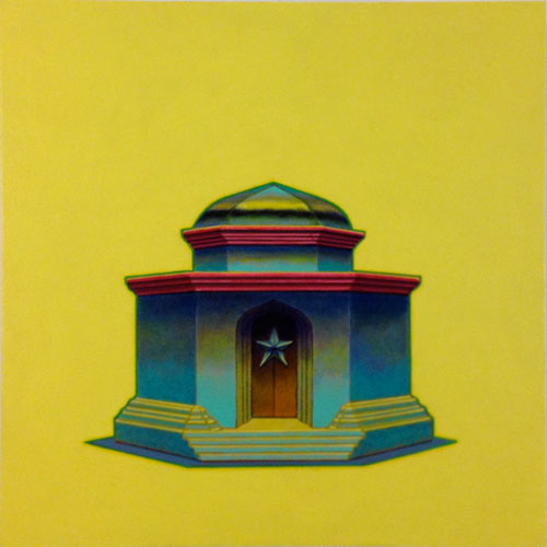 Jorge Benitez. Untitled 1, 2012. Oil on panel, 12 x 12 in.