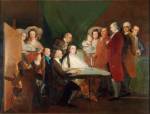 Francisco de Goya. The Family of the Infante Don Luis de Borbón, 1783-4. Oil on canvas, 248 x 328 cm. © Fondazione Magnani Rocca, Parma, Italy.