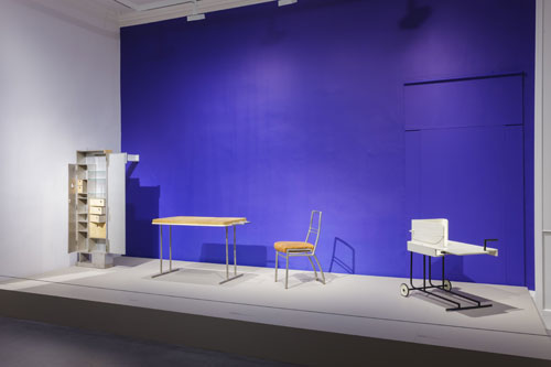 Installation view of the exhibition Eileen Gray Architect Designer Painter, Irish Museum of Modern Art, 2013, Photograph: Denis Mortell.