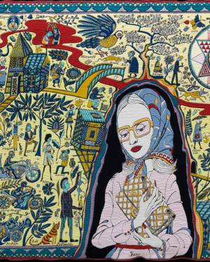 Grayson Perry. <em>The Walthamstow Tapestry</em> (detail), 2009. Courtesy of Victoria Miro Gallery and The Paragon Press.