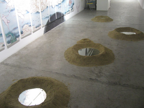 Guan Wei. Installation view 2. Shui Mu Art Center, 798 Art village, Beijing.