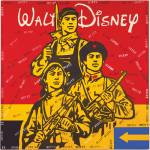 Wang Guangyi. Great Criticism – Walt Disney, 2005. Oil on canvas, 200 x 200 cm. © 2013 Wang Guangyi.