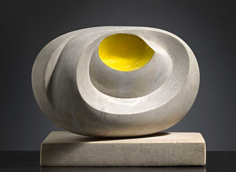 Barbara Hepworth, Eidos, 1947. National Gallery of Victoria, Melbourne. © Bowness. Photo: Predrag Cancar / NGV. Image courtesy National Gallery of Victoria, Melbourne.