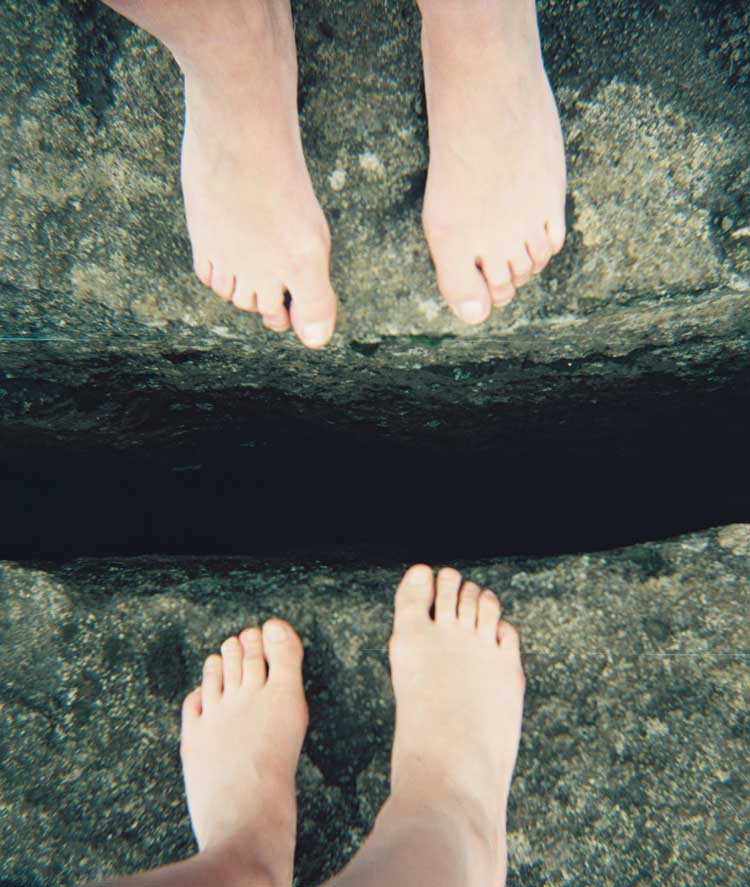 Ilana Halperin, Field Encounters: Meeting on the Mid-Atlantic Ridge, 1999. Fuji Crystal Archive matte. Courtesy the artist and Patricia Fleming Projects.