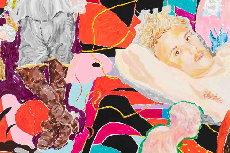 Richard Hawkins, Cavalier (detail), 2022. Courtesy of the artist; Galerie Buchholz, Cologne / Berlin / New York; and Greene Naftali, New York. Photo: Zeshan Ahmed
