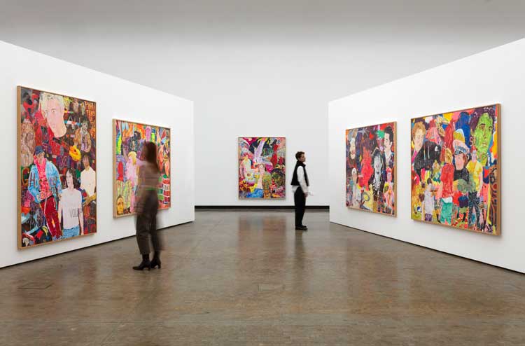 Richard Hawkins: Potentialities, installation view, Kunsthalle Wien 2025. Courtesy the artist; Galerie Buchholz, Cologne / Berlin / New York and Greene Naftali, New York. Photo: Markus Wörgötter.