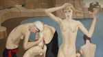 Gladys Hynes, Morning, 1916 (detail). Oil on panel, 117 x 98 cm. Collection RAW. Photo: Sacha Llewellyn, with permission from Jonathan Young.