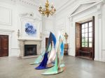 Sea State by Maggi Hambling and Ro Robertson, installation view, Wolterton Hall, 2025. Photo: Eva Herzog, courtesy the artists and Wolterton.