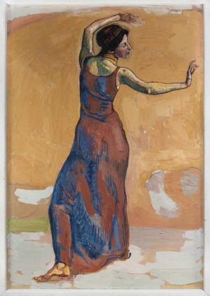 Ferdinand Hodler. Study for Joyful Woman, c1911. Musée Jenisch Vevey, Donation Rudolf Schindler. © Musée Jenisch Vevey. Photo: Julien Gremaud.