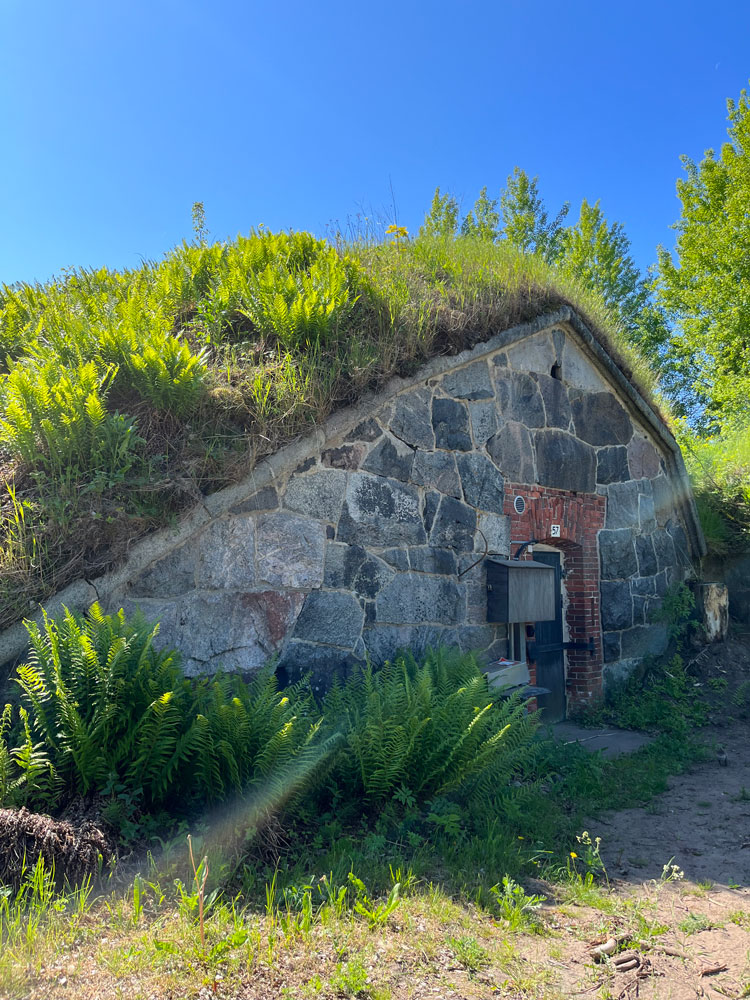 The hobbity charm of the long abandoned storage tunnels. Photo: Veronica Simpson.