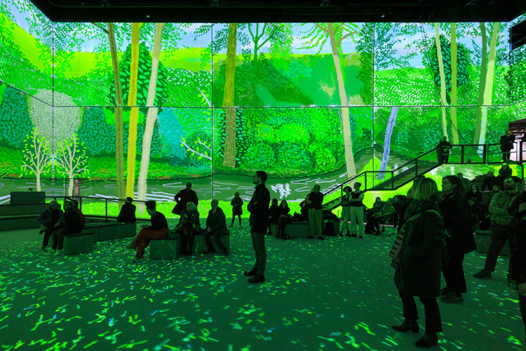 David Hockney Bigger & Closer (Not Smaller & Further Away) David Hockney Calendar 2025 Uk