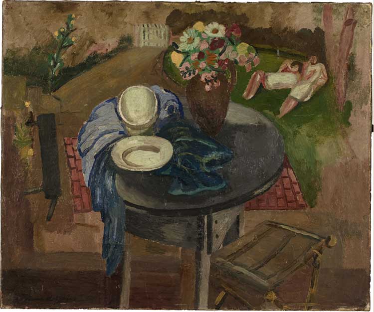 Frances Hodgkins, Still Life, c1928. Oil on canvas. Kindly provided by Towner Eastbourne.
